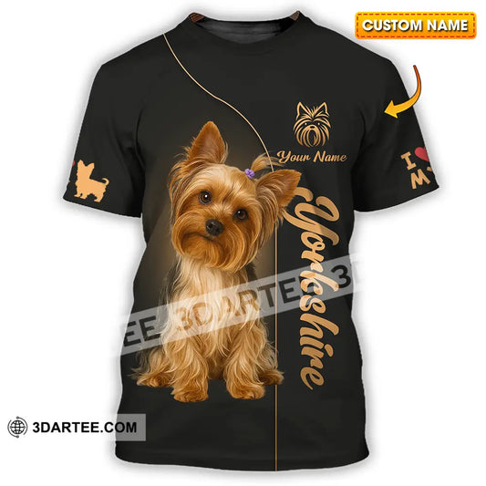 Unisex Shirt - Custom Yorkshire Terrier Shirt T-shirt
