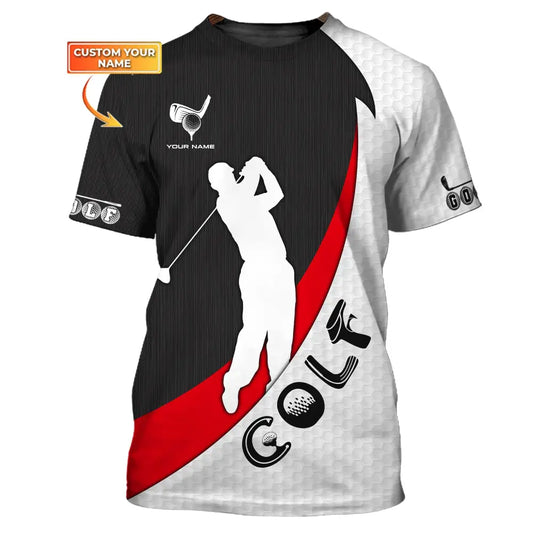 Unisex Shirt Golf Polo Gift For Golfter Tee Golfing Gifts T-Shirt / S