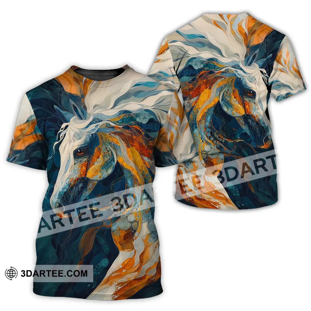 Unisex Shirt - Horse Funny Graphic Shirt T-Shirt / S T-shirt