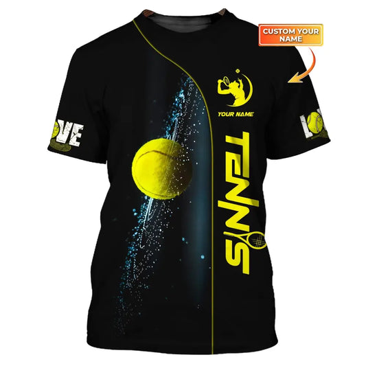 Unisex Shirt Tennis T-Shirt Lover Gift Player Apparel / S