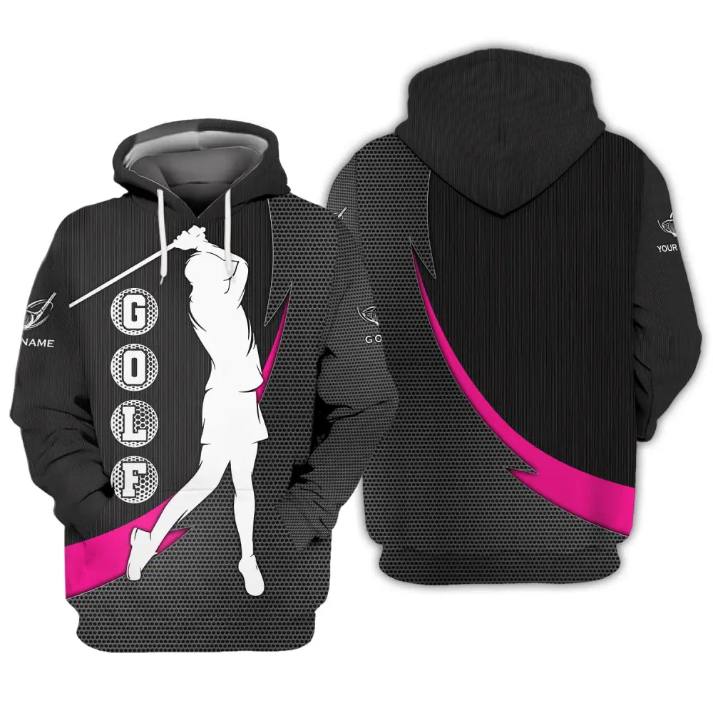 Woman Shirt Golf Polo Gift For Golfer Tee Golfing Gifts Hoodie / S T-Shirt