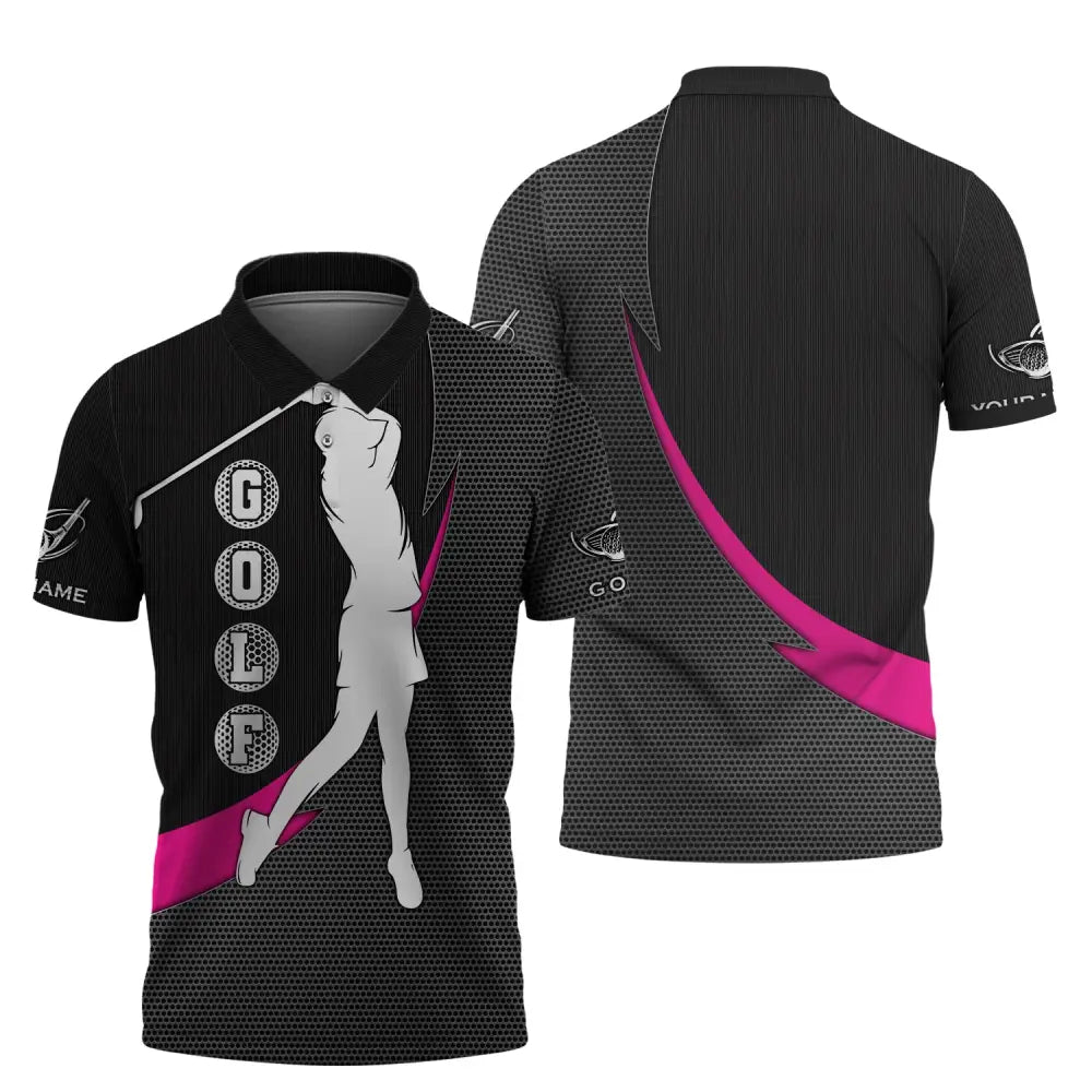 Woman Shirt Golf Polo Gift For Golfer Tee Golfing Gifts / S T-Shirt