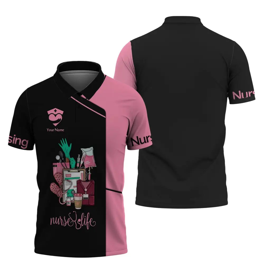 Woman Shirt Nursing Nurse Hoodie For Nurses Polo / S T-Shirt