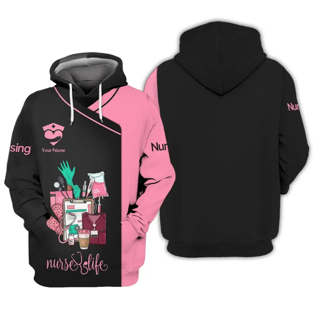 Woman Shirt Nursing Nurse Hoodie For Nurses / S T-Shirt