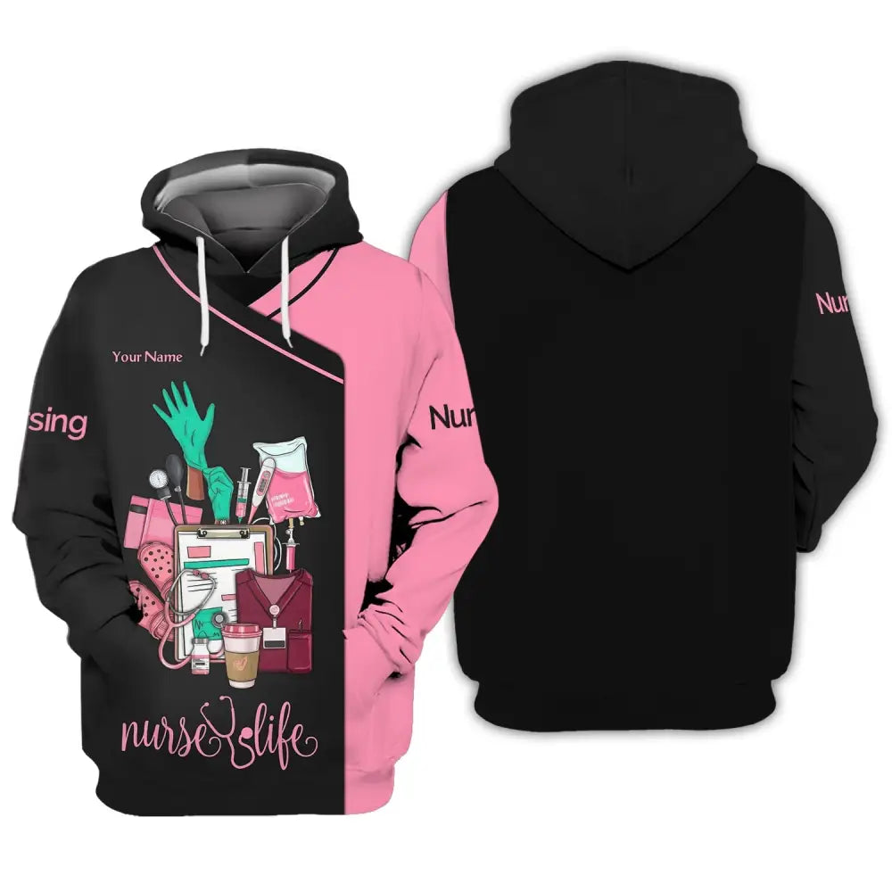 Woman Shirt Nursing Nurse Hoodie For Nurses / S T-Shirt