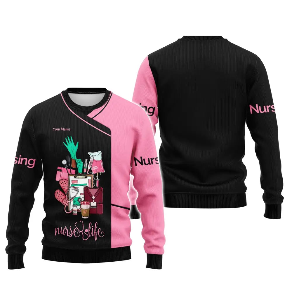 Woman Shirt Nursing Nurse Hoodie For Nurses T-Shirt