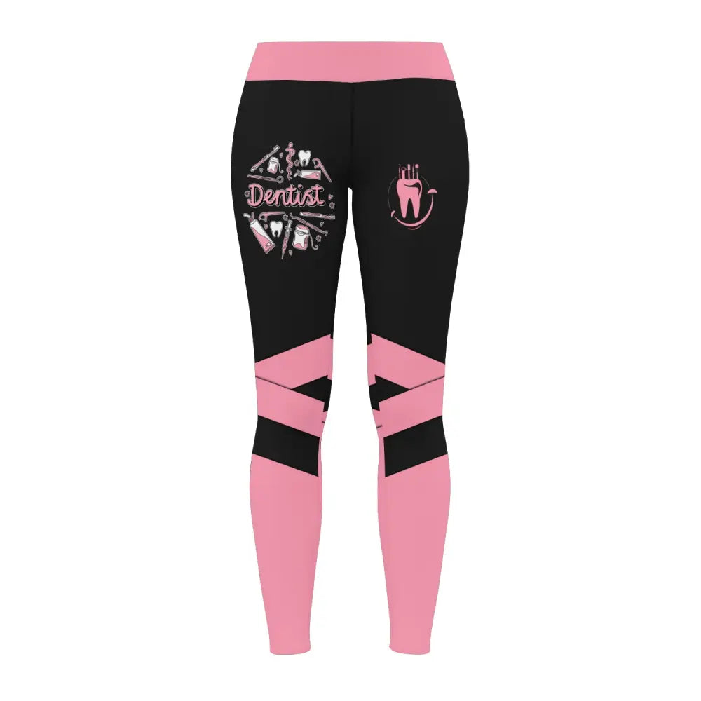 Women Clothing Dentist Legging Sportwear Pants For