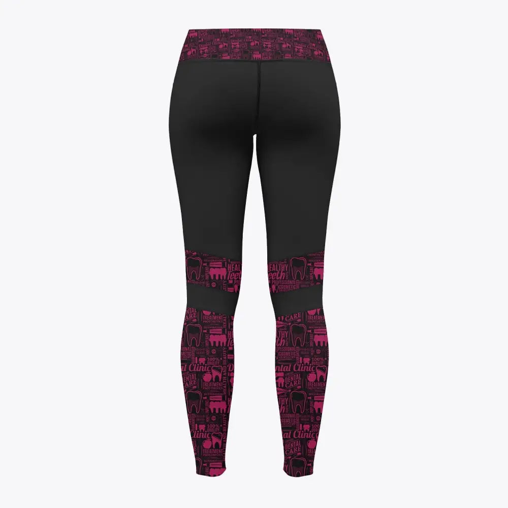 Women Clothing Dentist Legging Sportwear Pants For