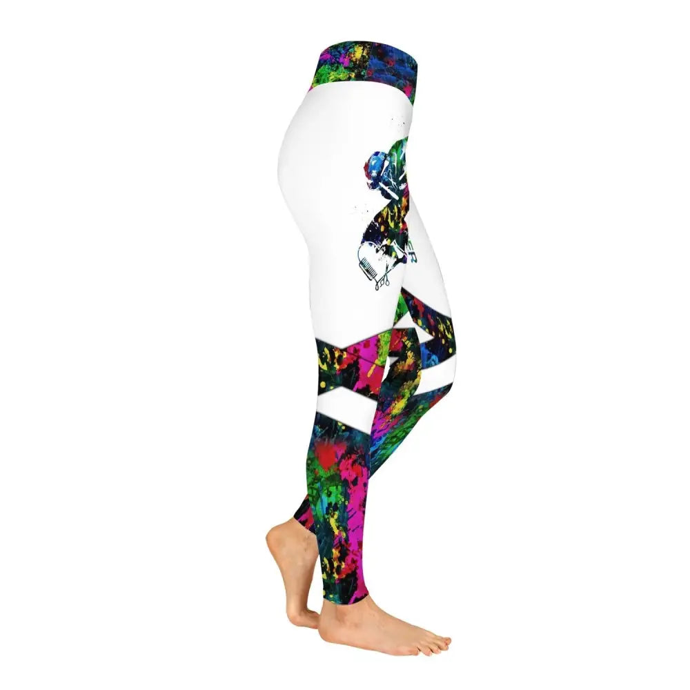 Women Clothing Hairdresser Legging Sportwear Pants For