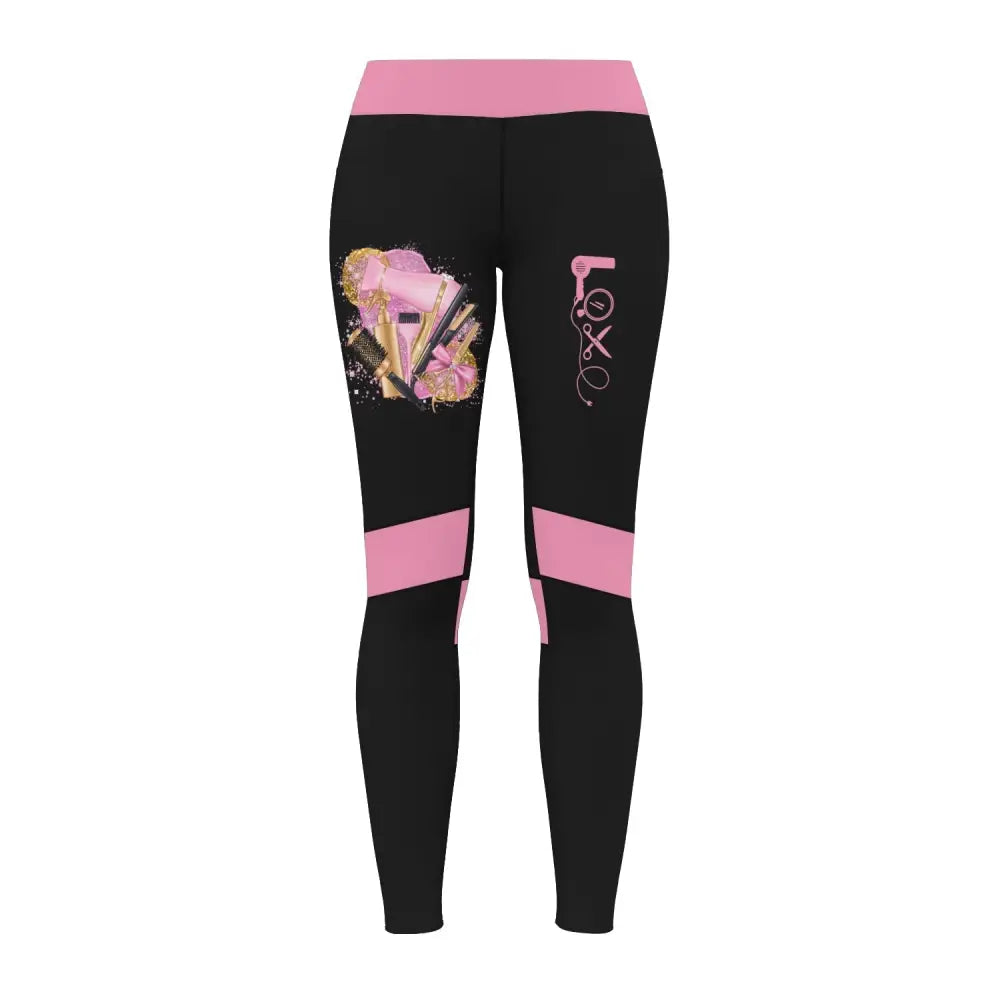 Women Clothing Hairdresser Legging Sportwear Pants For