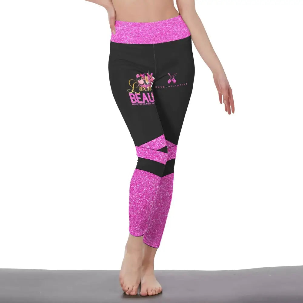 Women Clothing Makeup Artist Sportwear Legging Pants For S