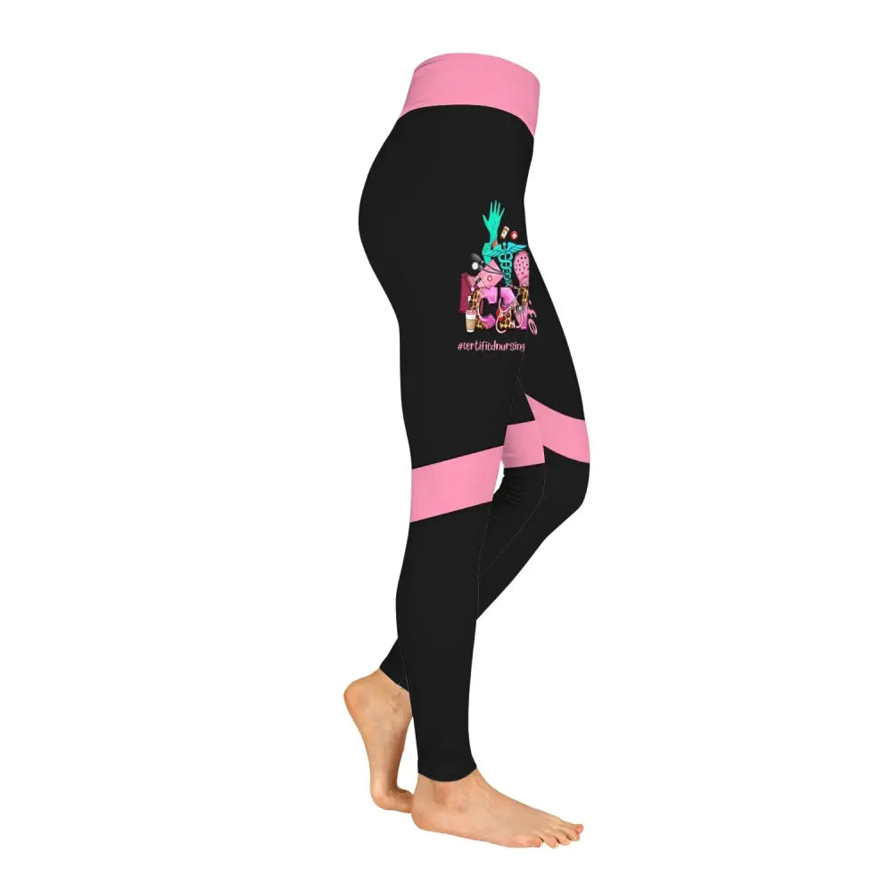 Women Clothing Nurse Sportwear Cna Life Legging Pants For