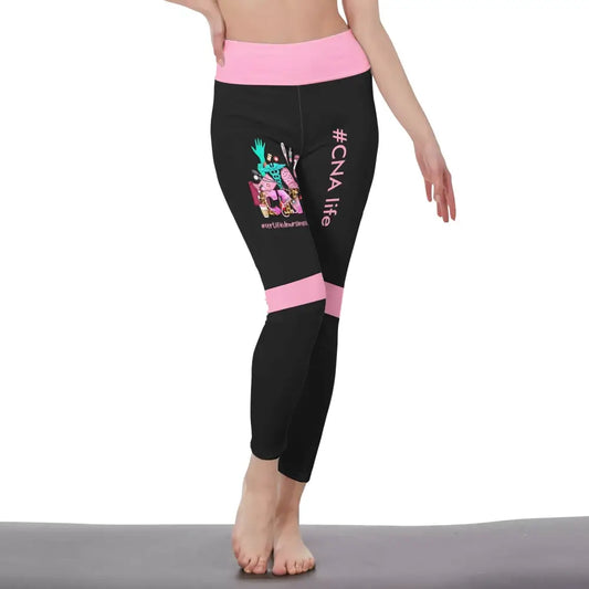 Women Clothing Nurse Sportwear Cna Life Legging Pants For