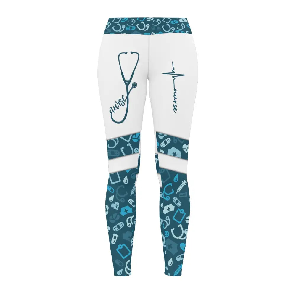 Women Clothing Nurse Sportwear Legging Pants For