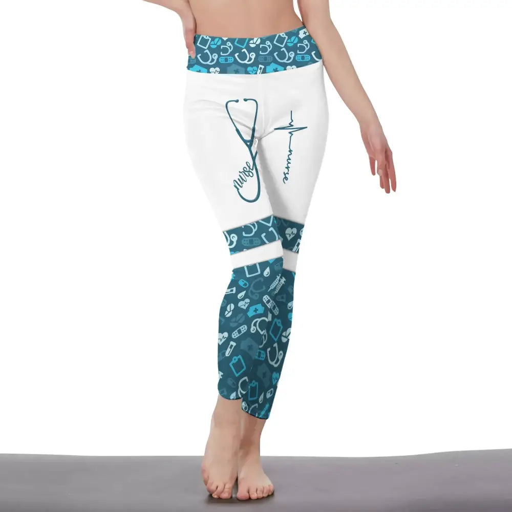 Women Clothing Nurse Sportwear Legging Pants For S