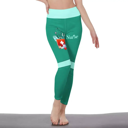 Women Clothing Nurse Sportwear Legging Pants For S