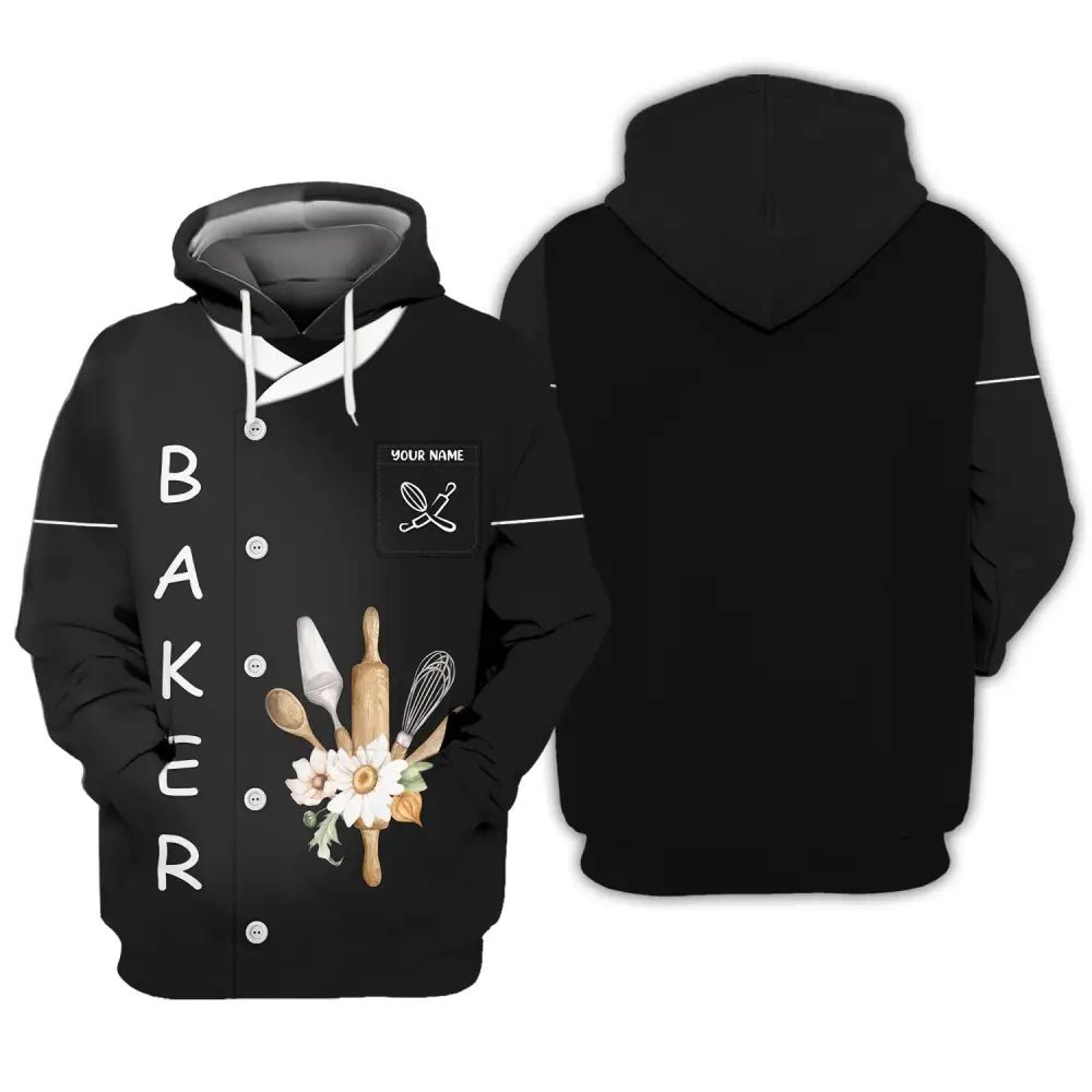 Women Shirt Baking Lover Baker Hoodie Sportwear / S T-Shirt