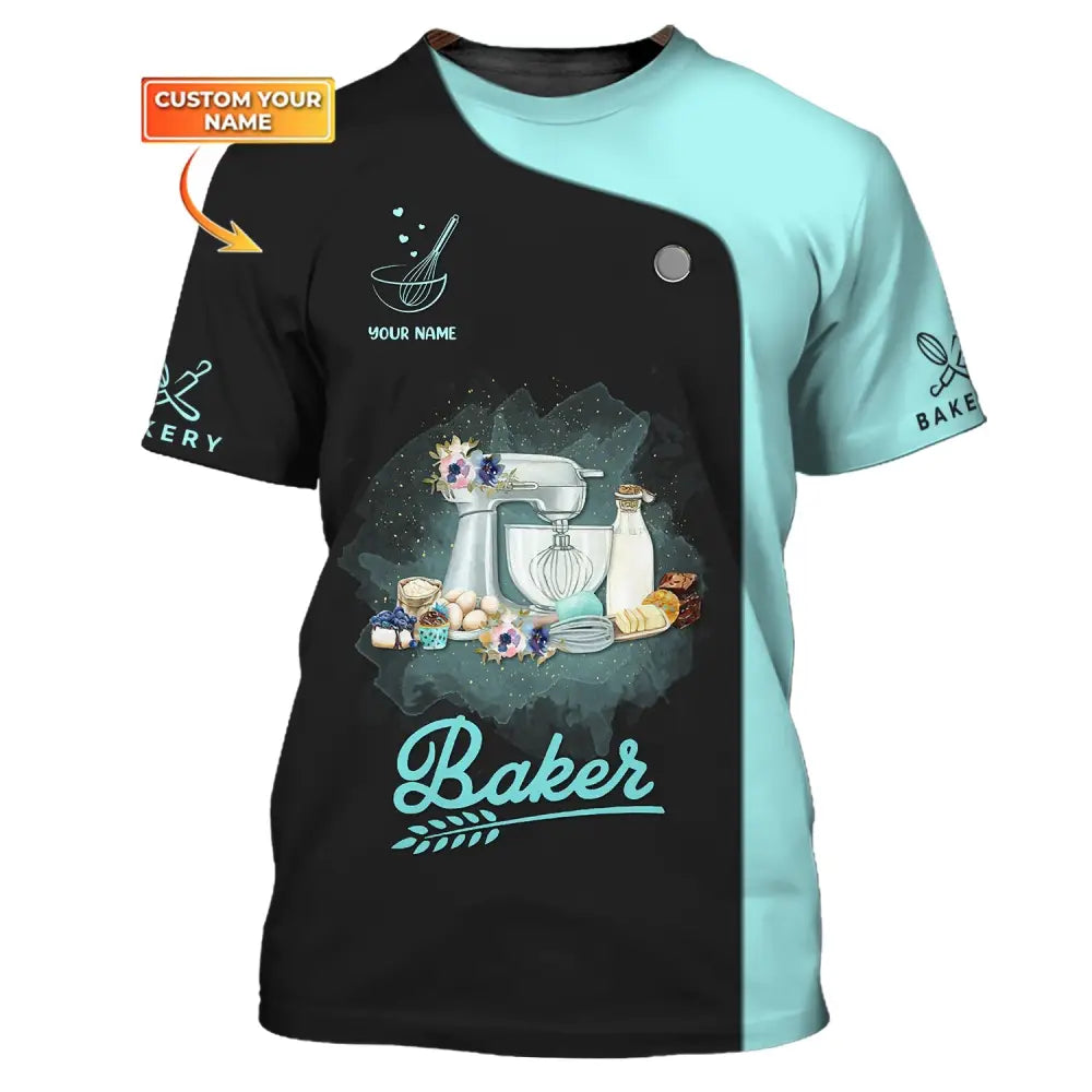 Women Shirt Baking Lover Baker Hoodie Sportwear T-Shirt / S