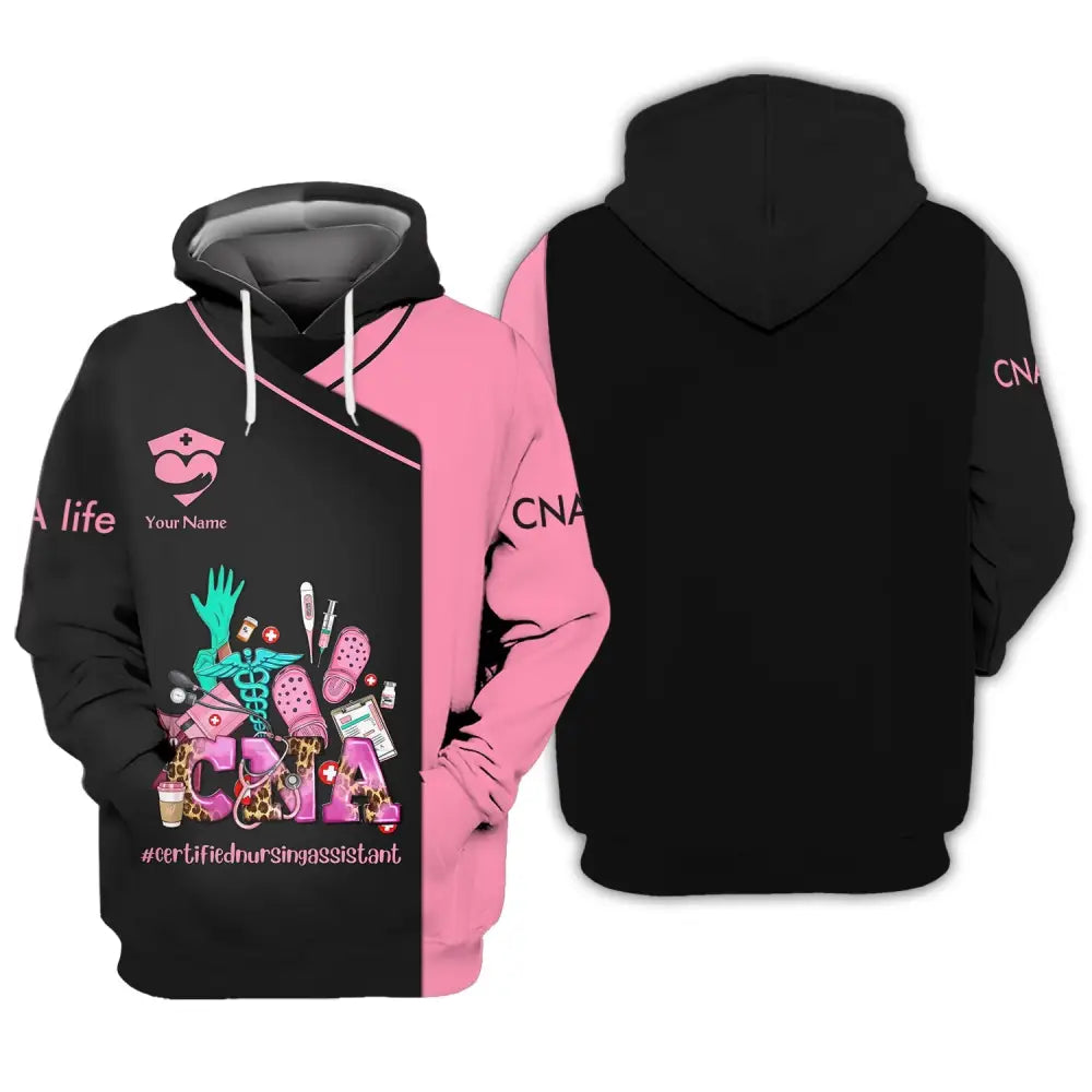 Women Shirt Cna Life T-Shirt For Nurses Hoodie / S