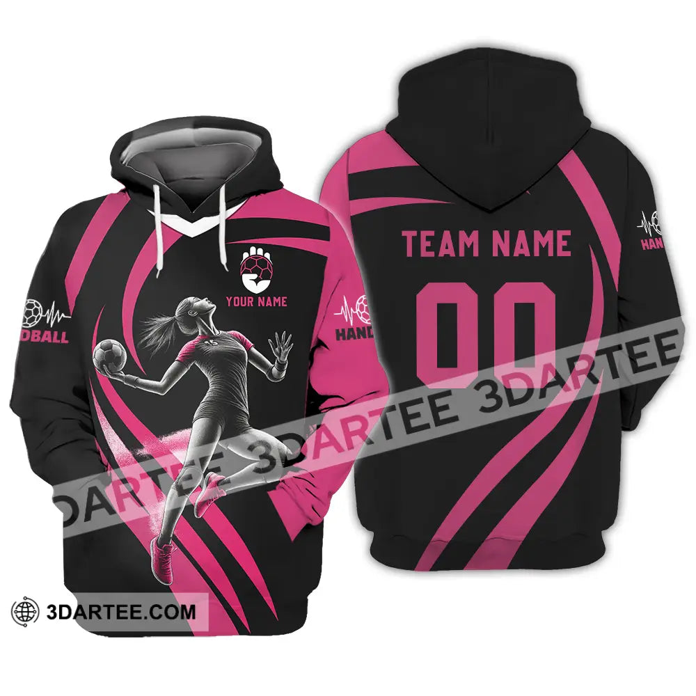 Women Shirt - Custom Handball Player Shirt Hoodie / S T-shirt