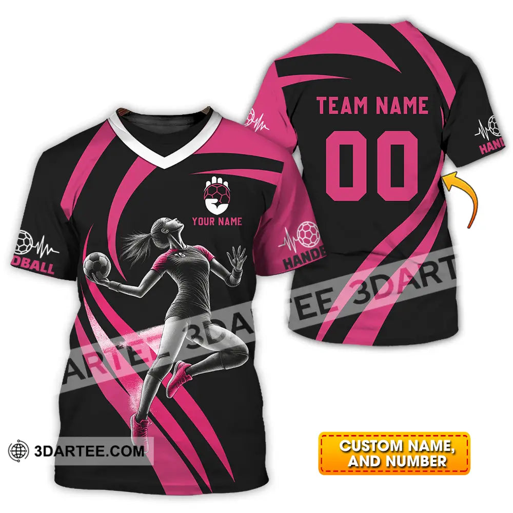 Women Shirt - Custom Handball Player Shirt T-shirt
