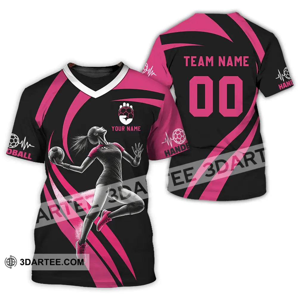 Women Shirt - Custom Handball Player Shirt T-Shirt / S T-shirt