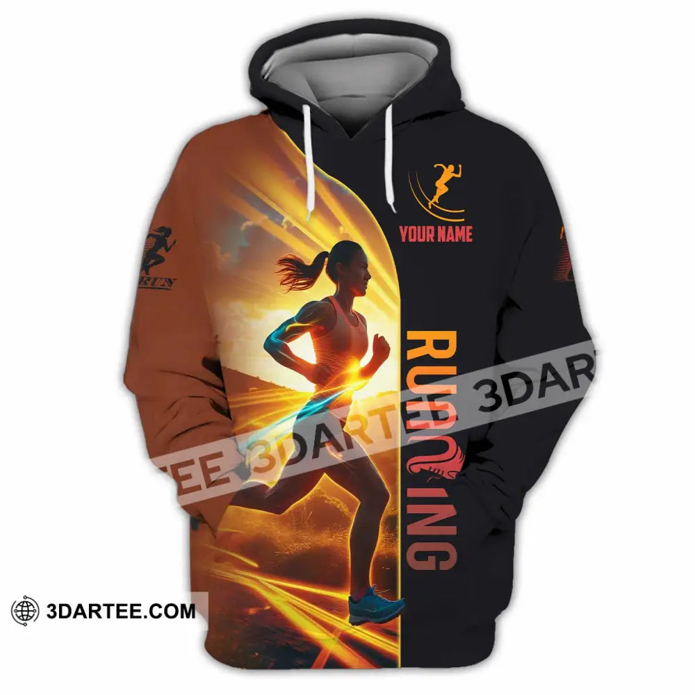 Women Shirt - Custom Running Shirt Hoodie / S T-shirt
