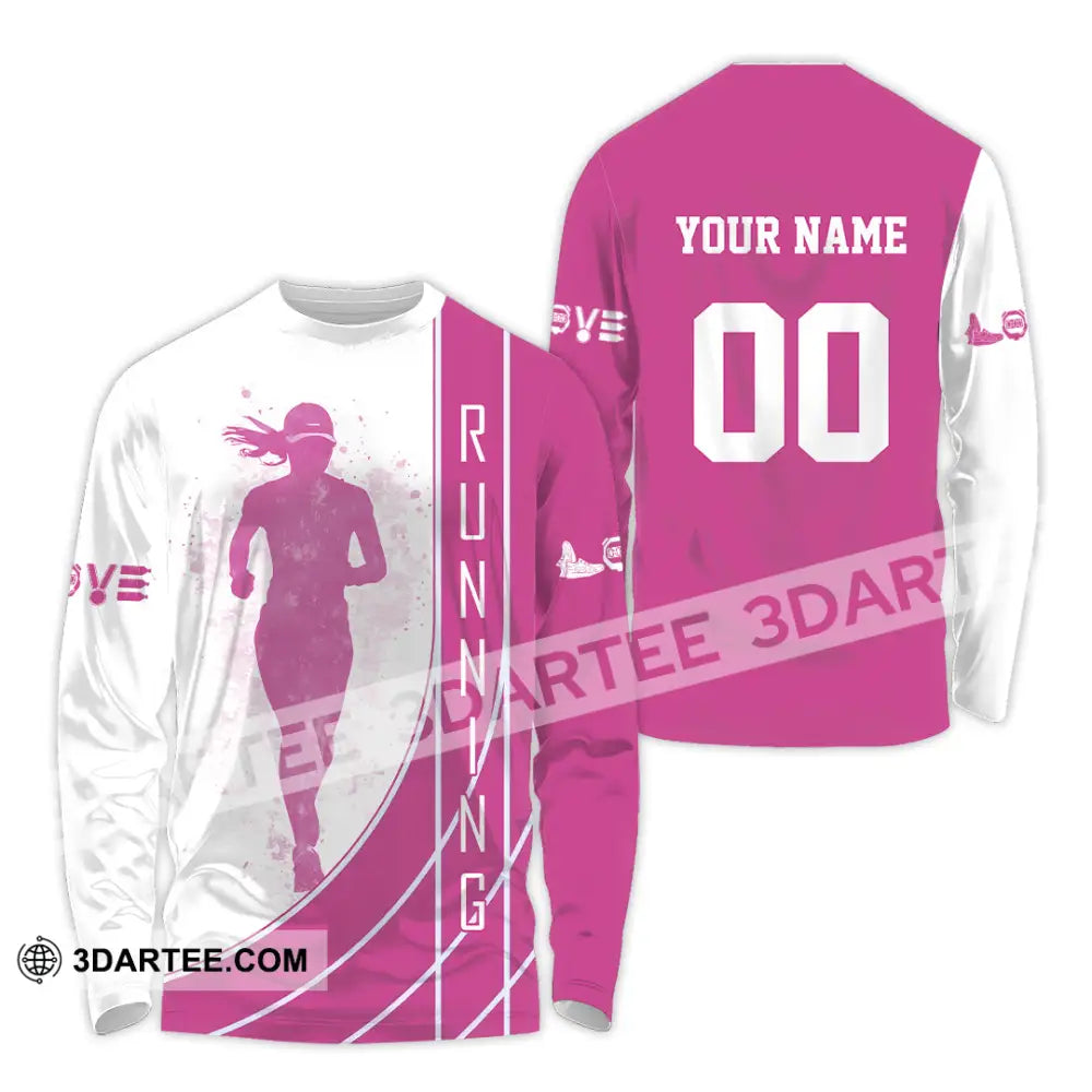 Women Shirt - Custom Running Lover Shirt Long Sleeve Shirt / S T-shirt