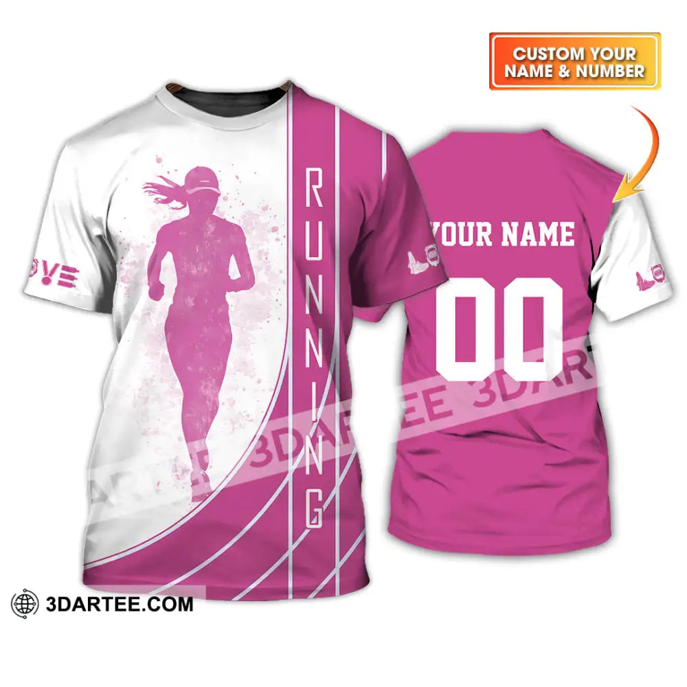 Women Shirt - Custom Running Lover Shirt T-shirt