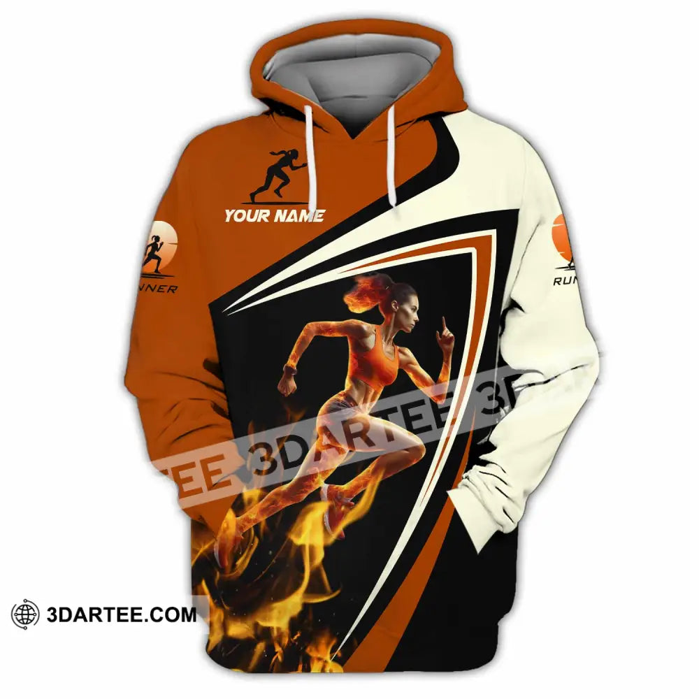 Women Shirt - Custom Running Women Runner Shirt Hoodie / S T-shirt