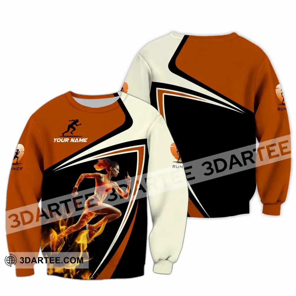 Women Shirt - Custom Running Women Runner Shirt Long Sleeve / S T-shirt