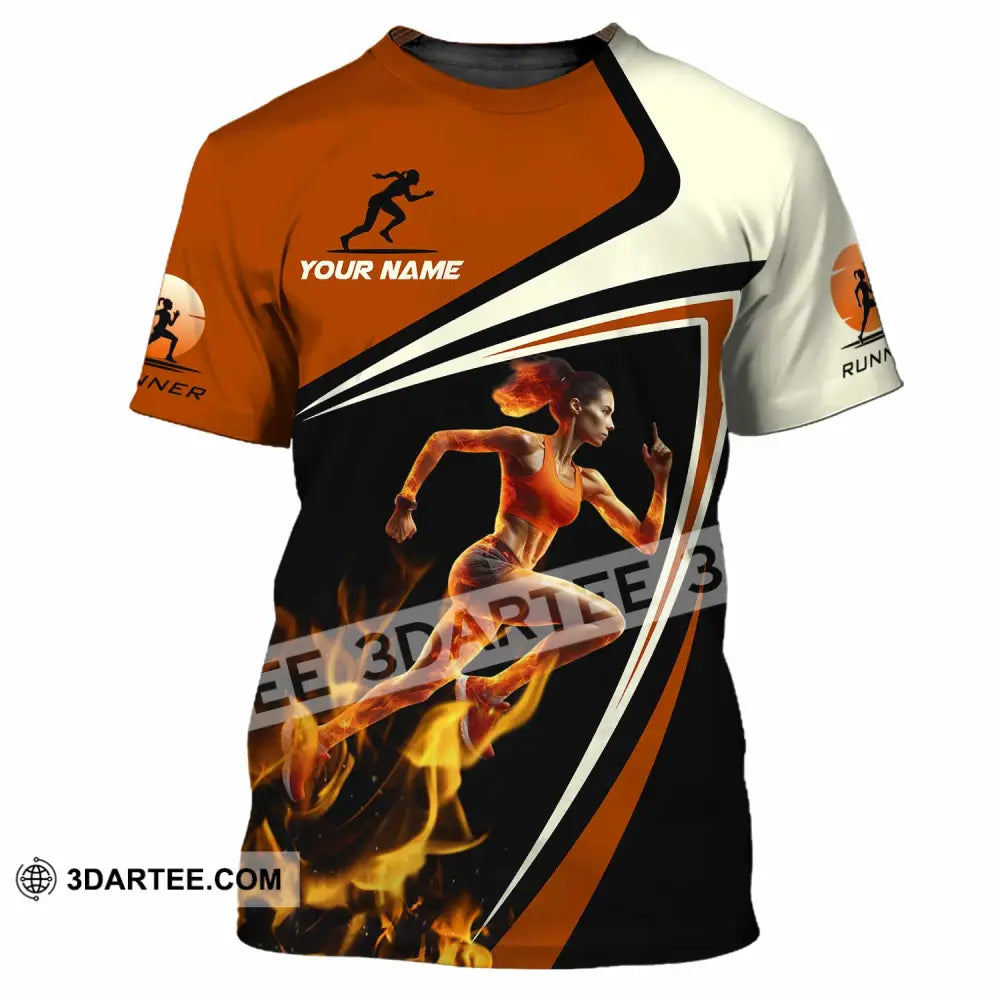 Women Shirt - Custom Running Women Runner Shirt T-Shirt / S T-shirt
