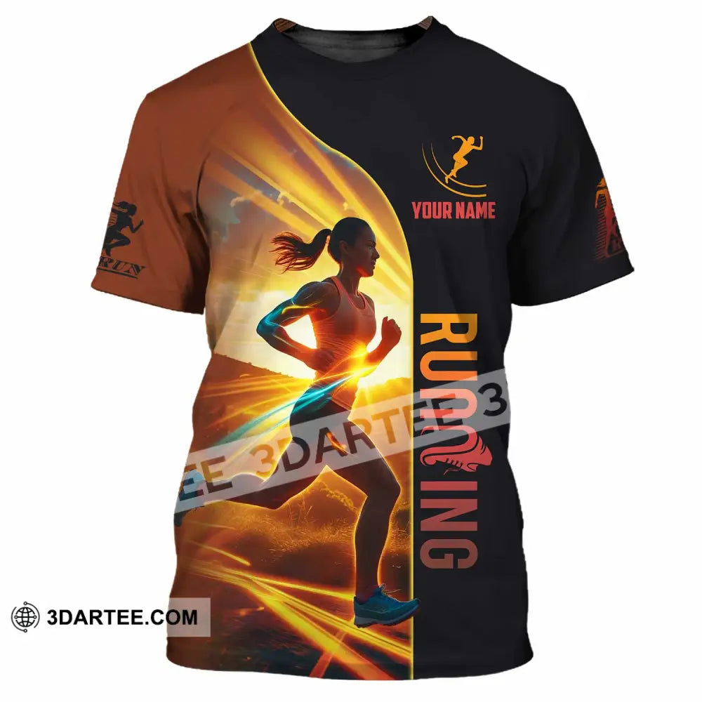 Women Shirt - Custom Running Shirt T-Shirt / S T-shirt