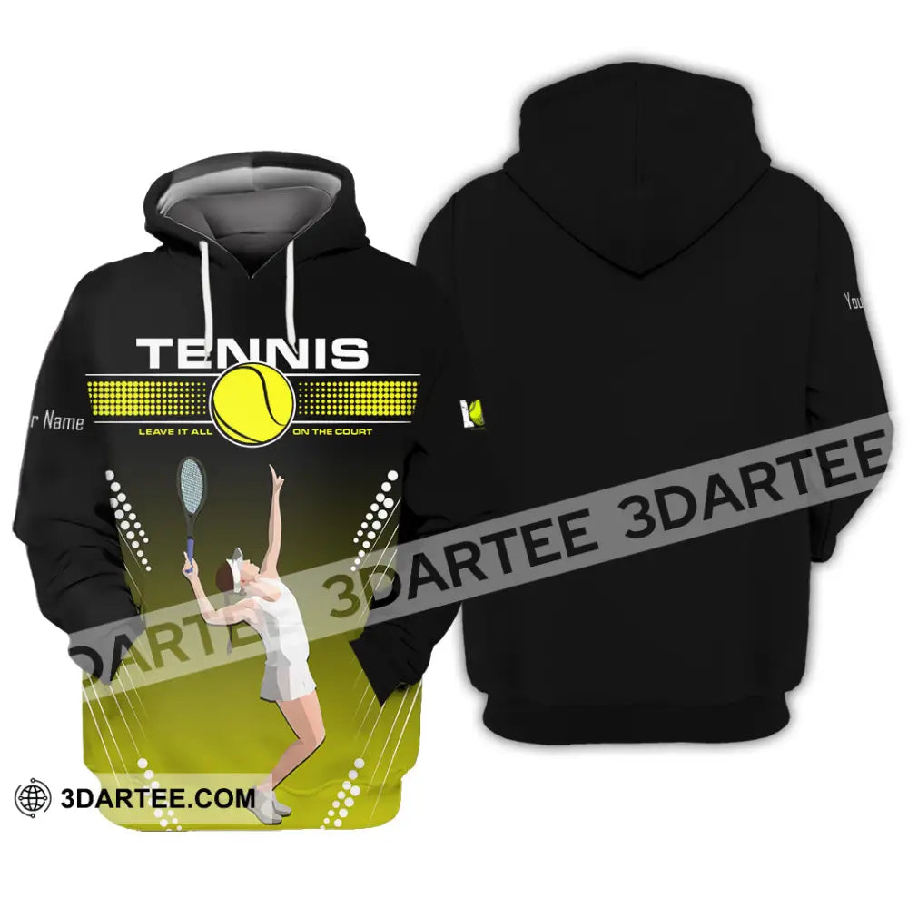 Women Shirt - Custom Tennis Player Sport Shirt Hoodie / S T-shirt