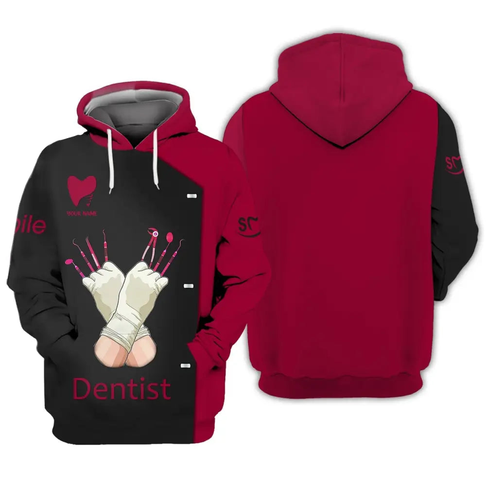 Women Shirt Dental Dentist Hoodie Sportwear / S T-Shirt