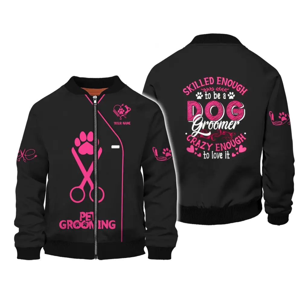 Women Shirt Groomer Life Hoodie Sportwear T-Shirt