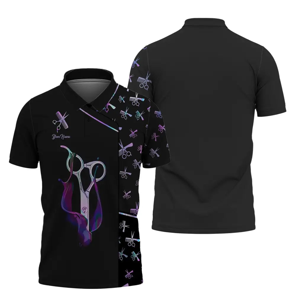 Women Shirt Hair Stylist Hairdresser Hoodie Sportwear Polo / S T-Shirt