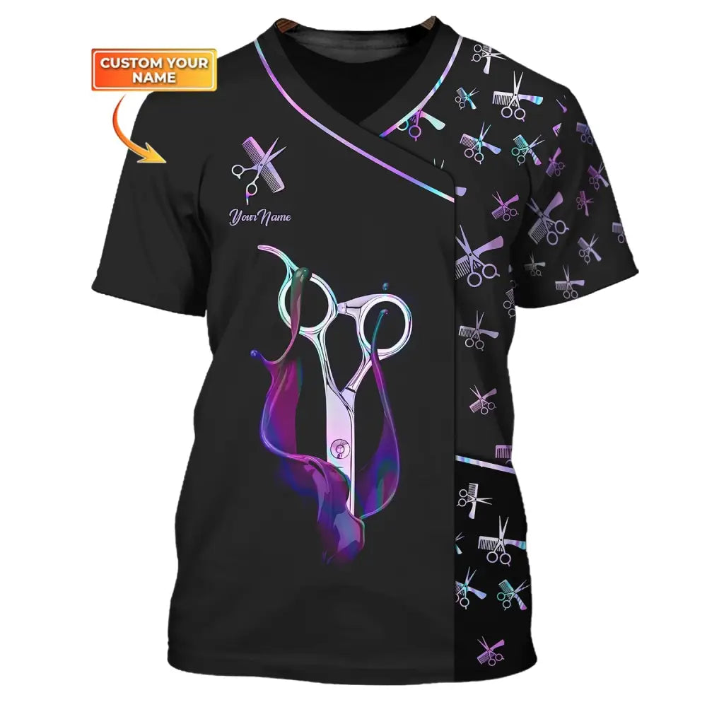 Women Shirt Hair Stylist Hairdresser Hoodie Sportwear T-Shirt / S