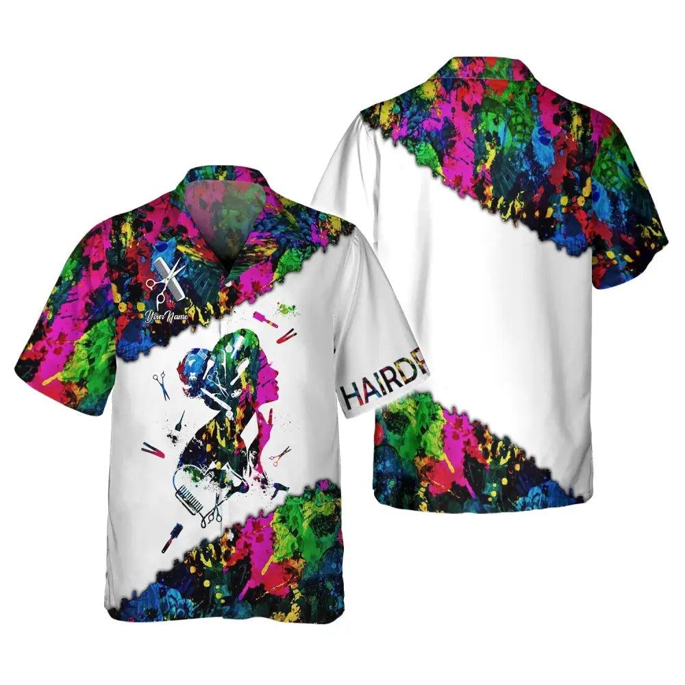 Women Shirt Hair Stylist Hairdresser Sportwear T-Shirt