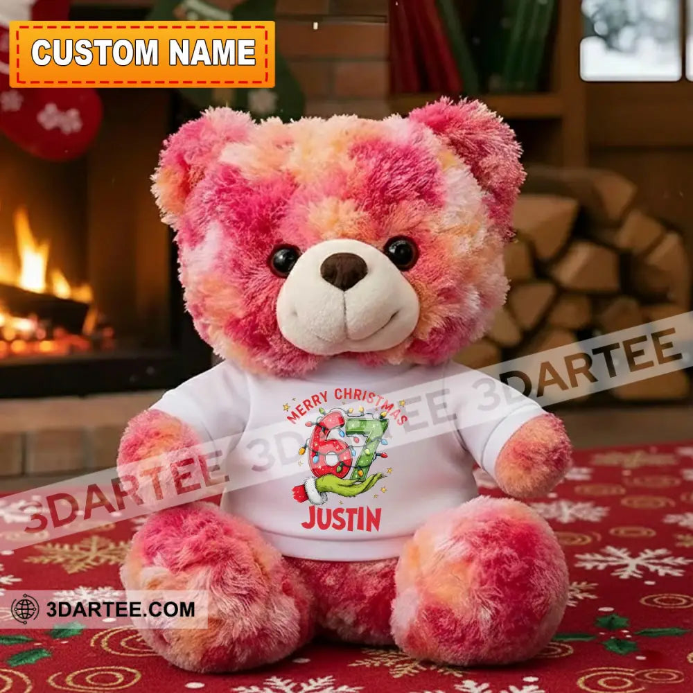 67 Christmas Bear Personalized Teddy Bear Shirt Graduate Teddy Bear Shirt