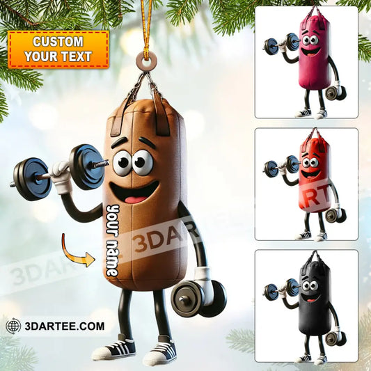A Punching Bag Home Decor Christmas Ornament Personalized Ornament 3.54’’ / 1 Ornament Ornament