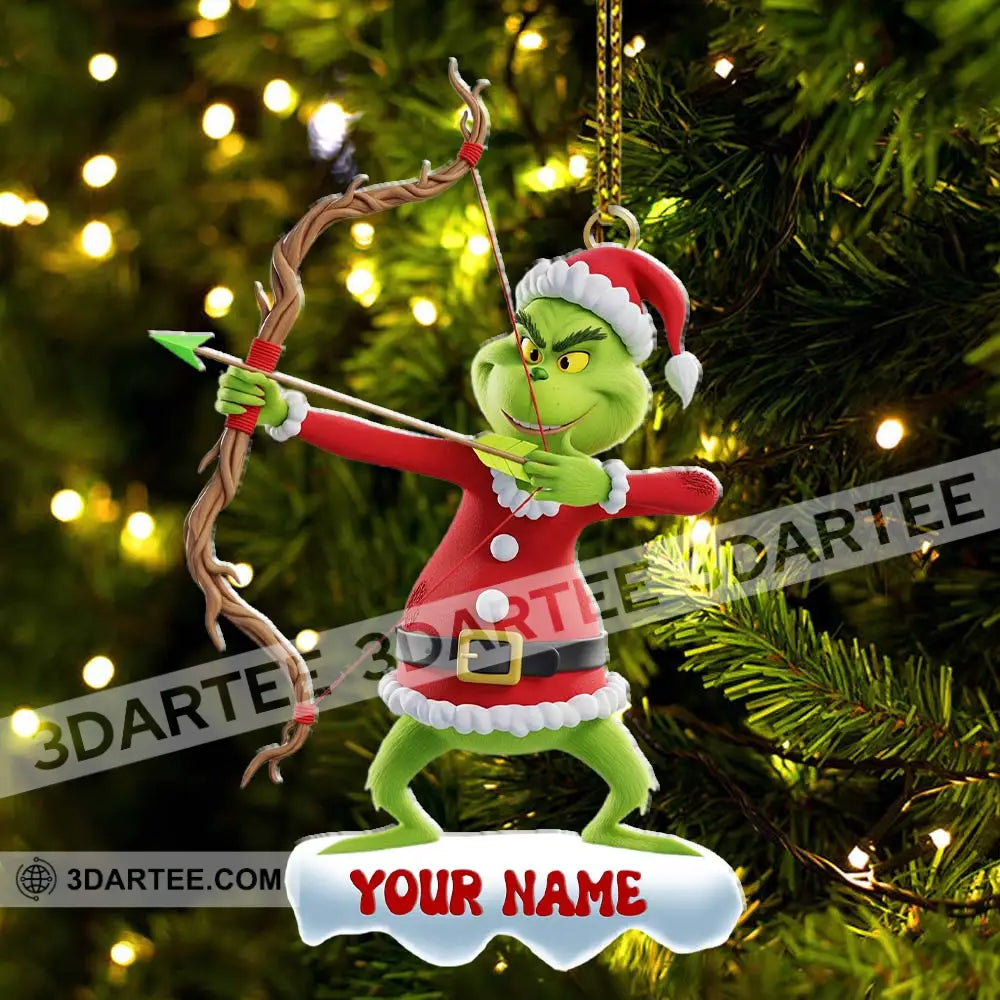 Archery ELF Home Decor Christmas Ornament Personalized Ornament Ornament