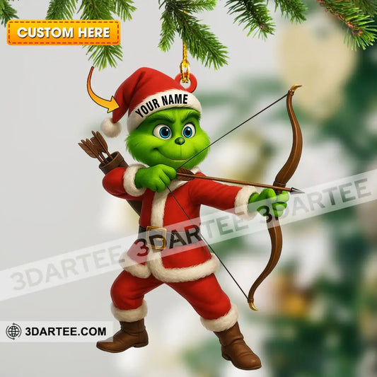 Archery Home Decor Christmas Ornament Personalized Ornament 3.54’’ / 1 Ornament Ornament
