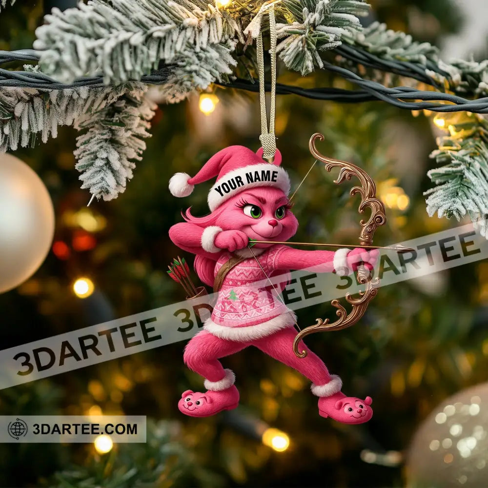 Archery Lover Home Decor Christmas Ornament Personalized Ornament Ornament