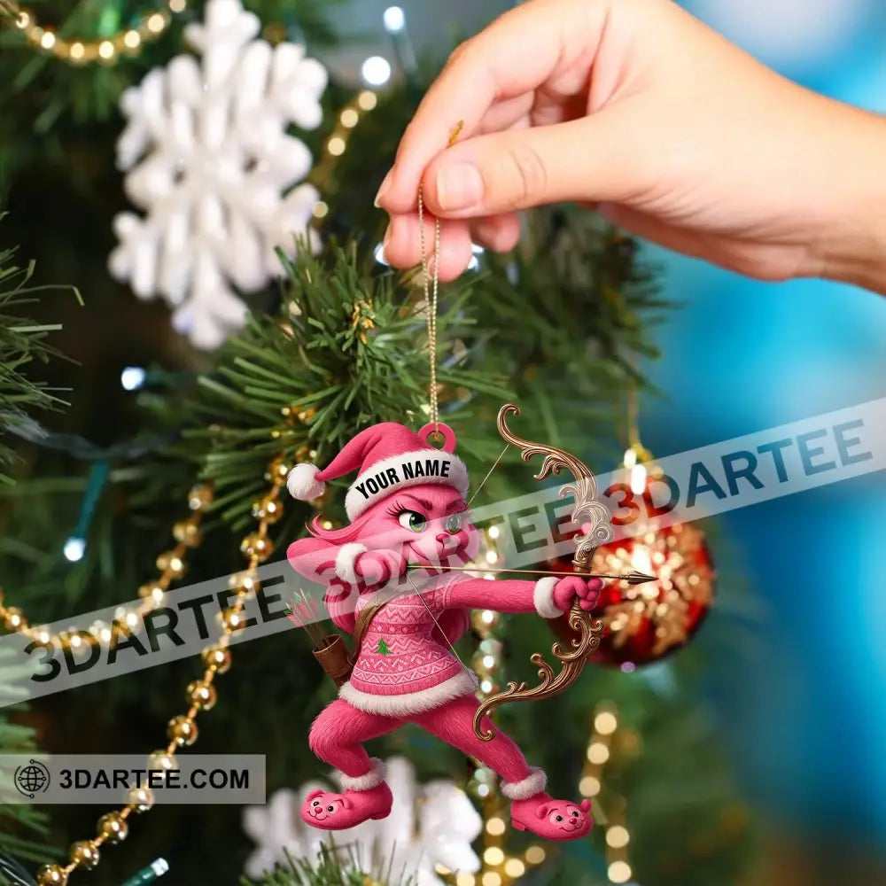 Archery Lover Home Decor Christmas Ornament Personalized Ornament Ornament