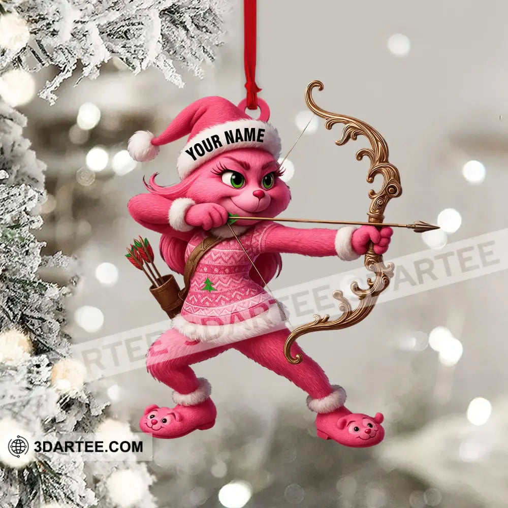 Archery Lover Home Decor Christmas Ornament Personalized Ornament Ornament