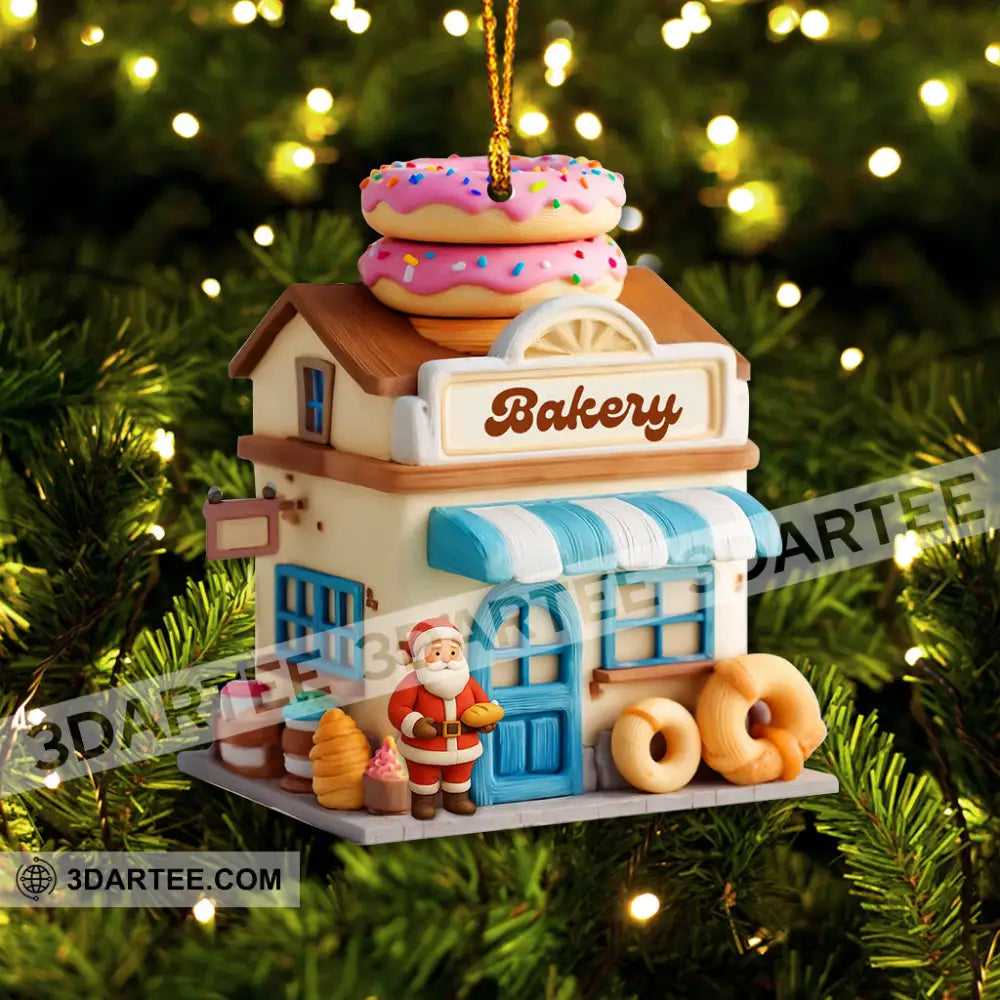 Bakery Christmas Home Decor Christmas Ornament Personalized Ornament Ornament