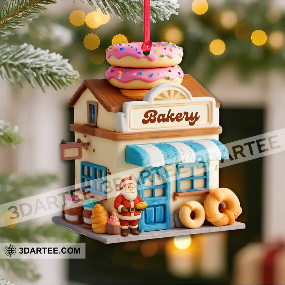 Bakery Christmas Home Decor Christmas Ornament Personalized Ornament Ornament