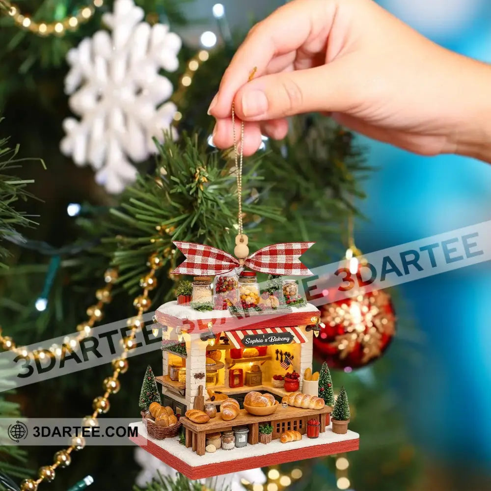 Bakery Home Decor Christmas Ornament Personalized Ornament Ornament