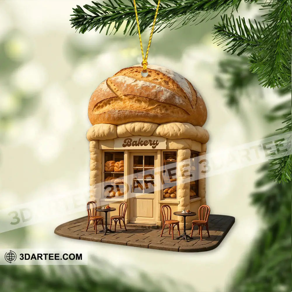 Bakery Shop Home Decor Christmas Ornament Personalized Ornament Ornament